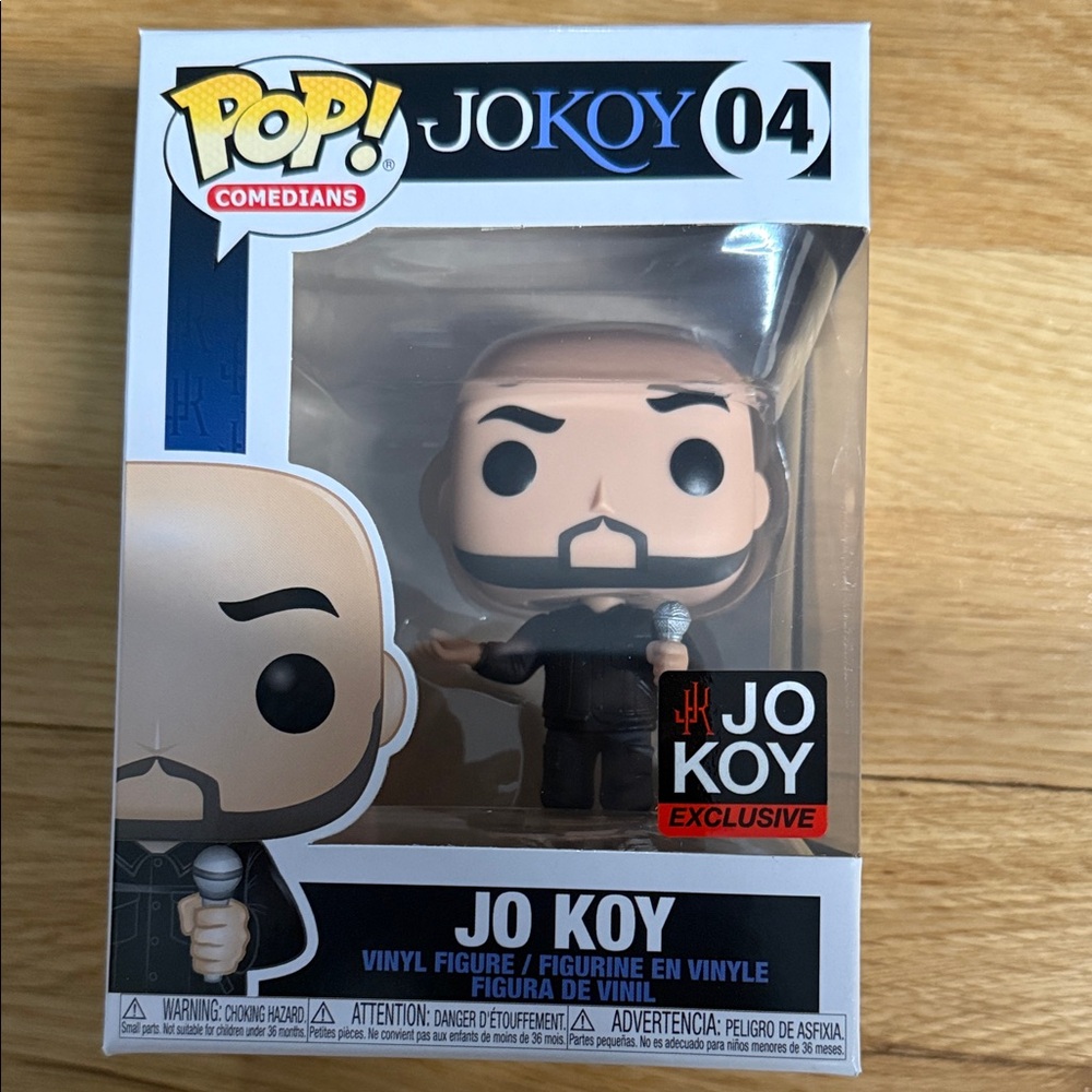 Funko Pop Pop Comedians Jo Koy Exclusive Vinyl Figure # 04